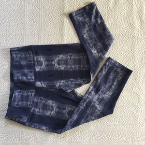 (XS) Tie-die Cropped Tights/ Leggings